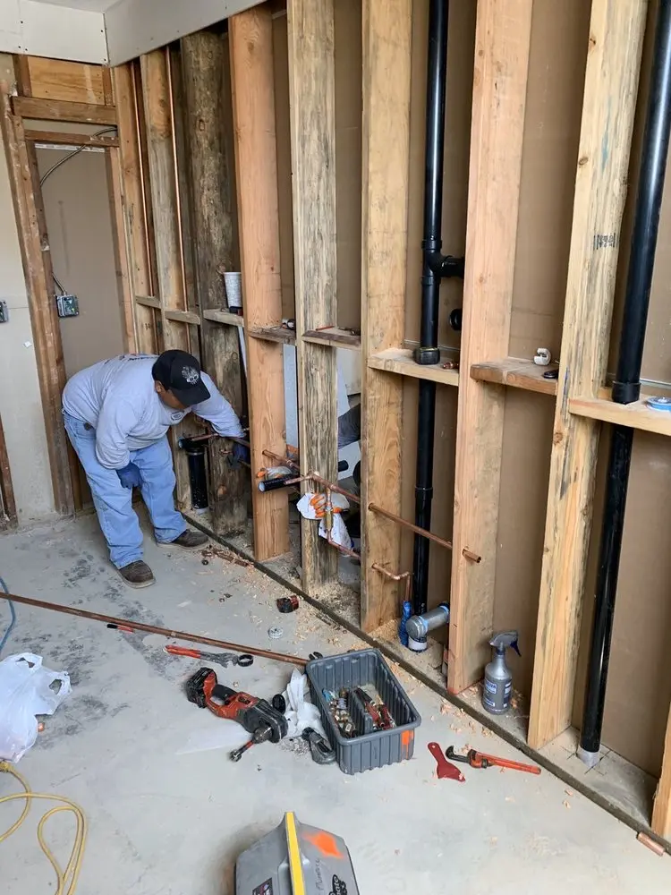 Commercial rough-in plumbing for Commercial Plumbing in Jacksontown